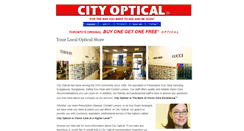 Desktop Screenshot of cityoptical.com